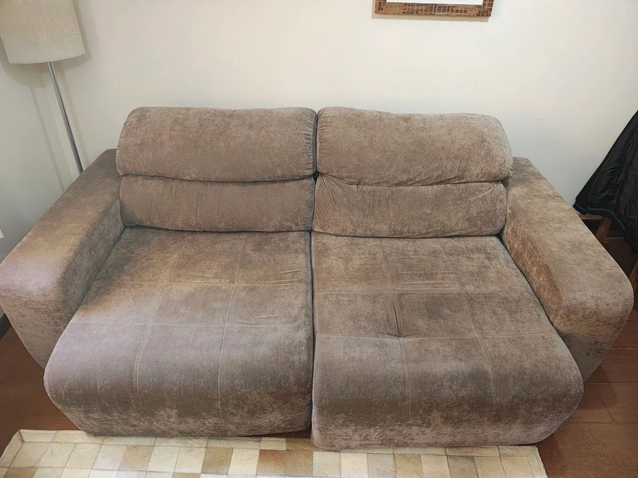 sofá 4 lugares retrátil 