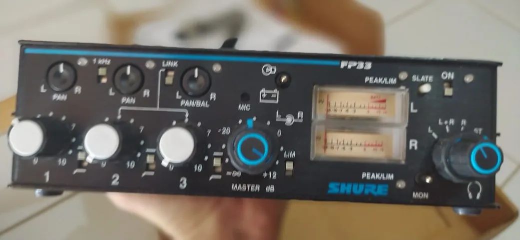 Mixer Shure Fp33 Seminovo - Equipamentos e Acessórios de Som