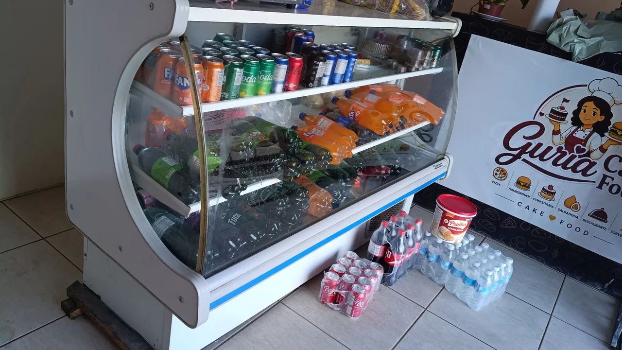 Vitrine expositora gelopar 