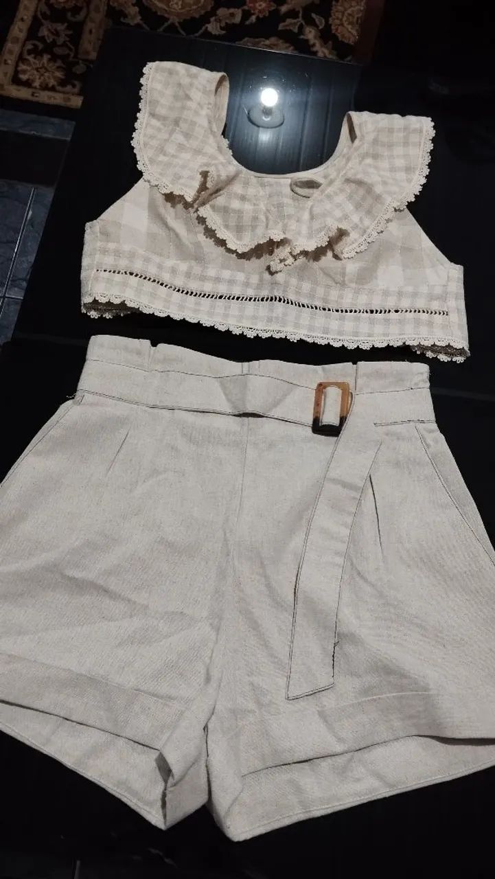 Conjunto linho 
