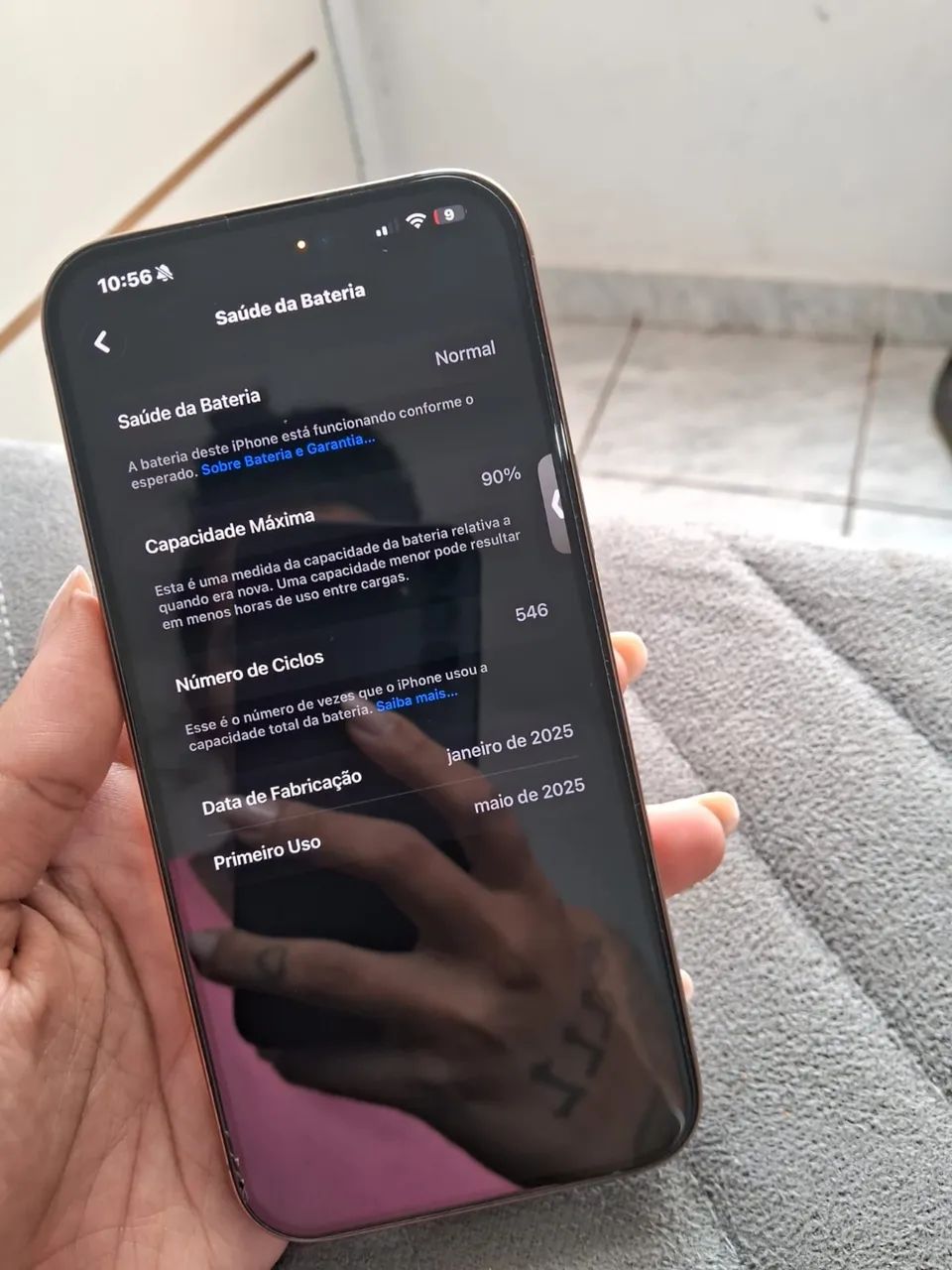 iPhone 16 pro Max 256gb/90%