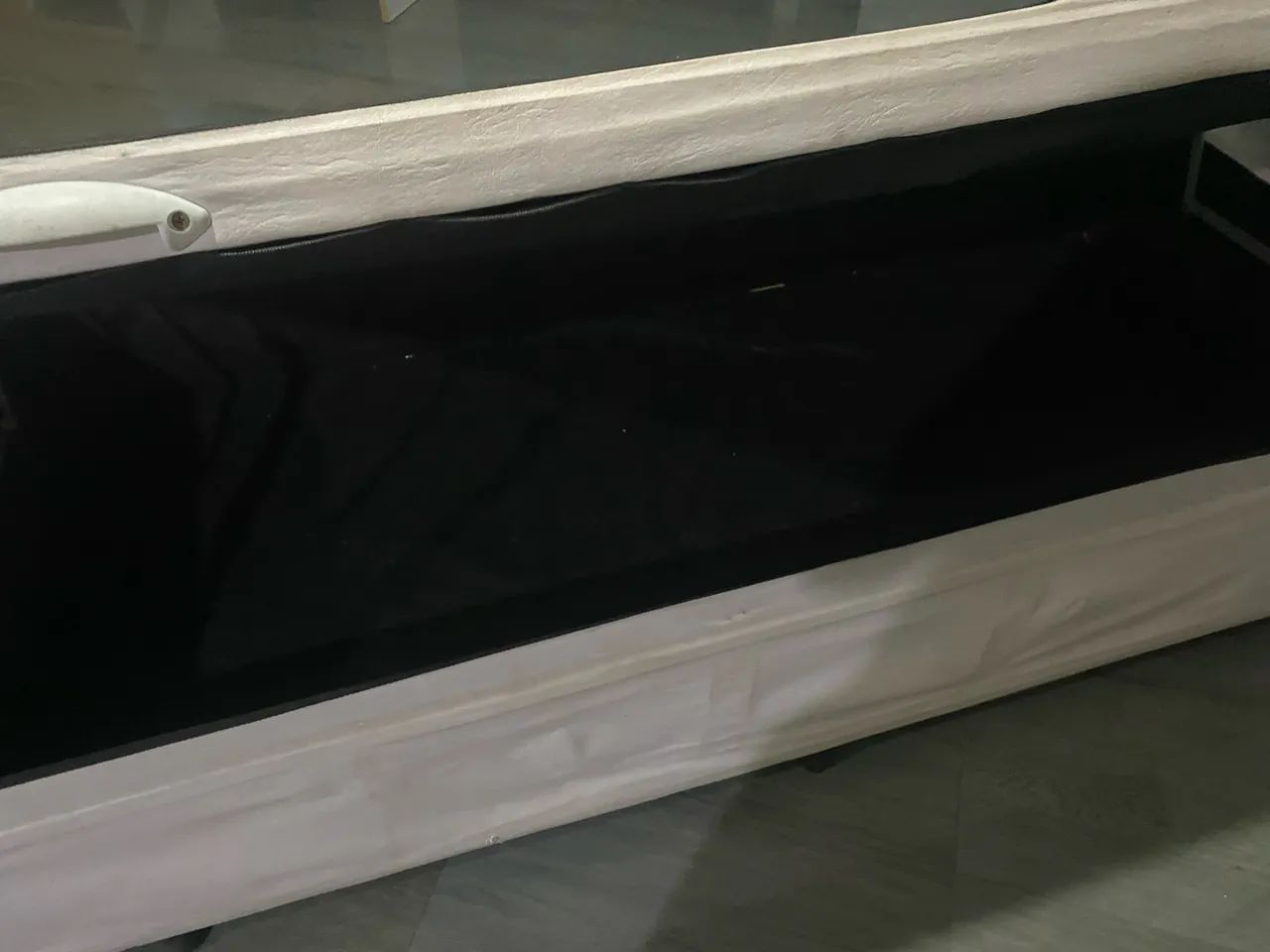 Cama baú + colchão de solteiro - Foto 3