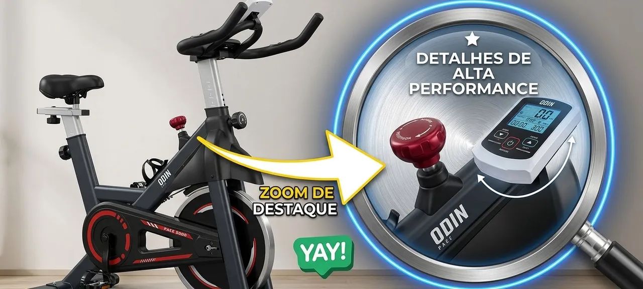 Bicicleta Ergométrica Odin  - Foto 2