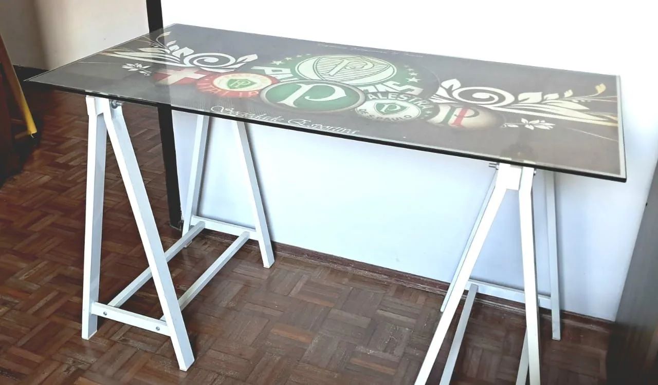Mesa de vidro 120X60 - Foto 2