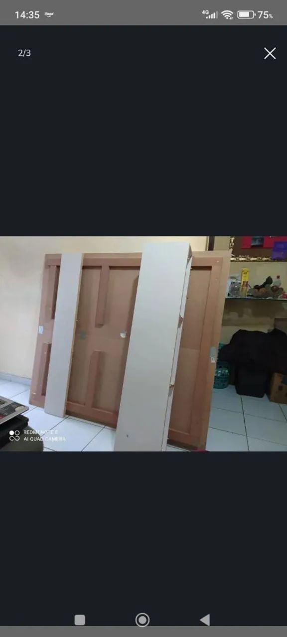 Lindo painel cm nicho suspenso branco 