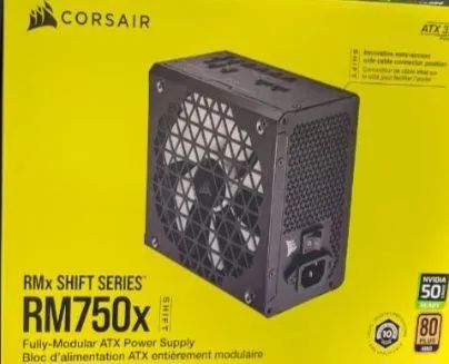 FONTE CORSAIR RMX 750x  SHIFT SERIE