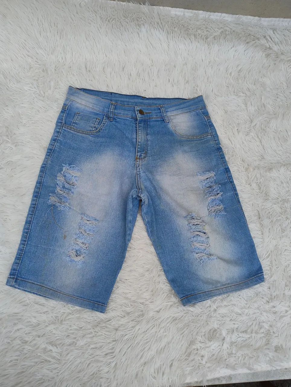 Bermuda Masculina Jeans Suits 44 - Foto 2