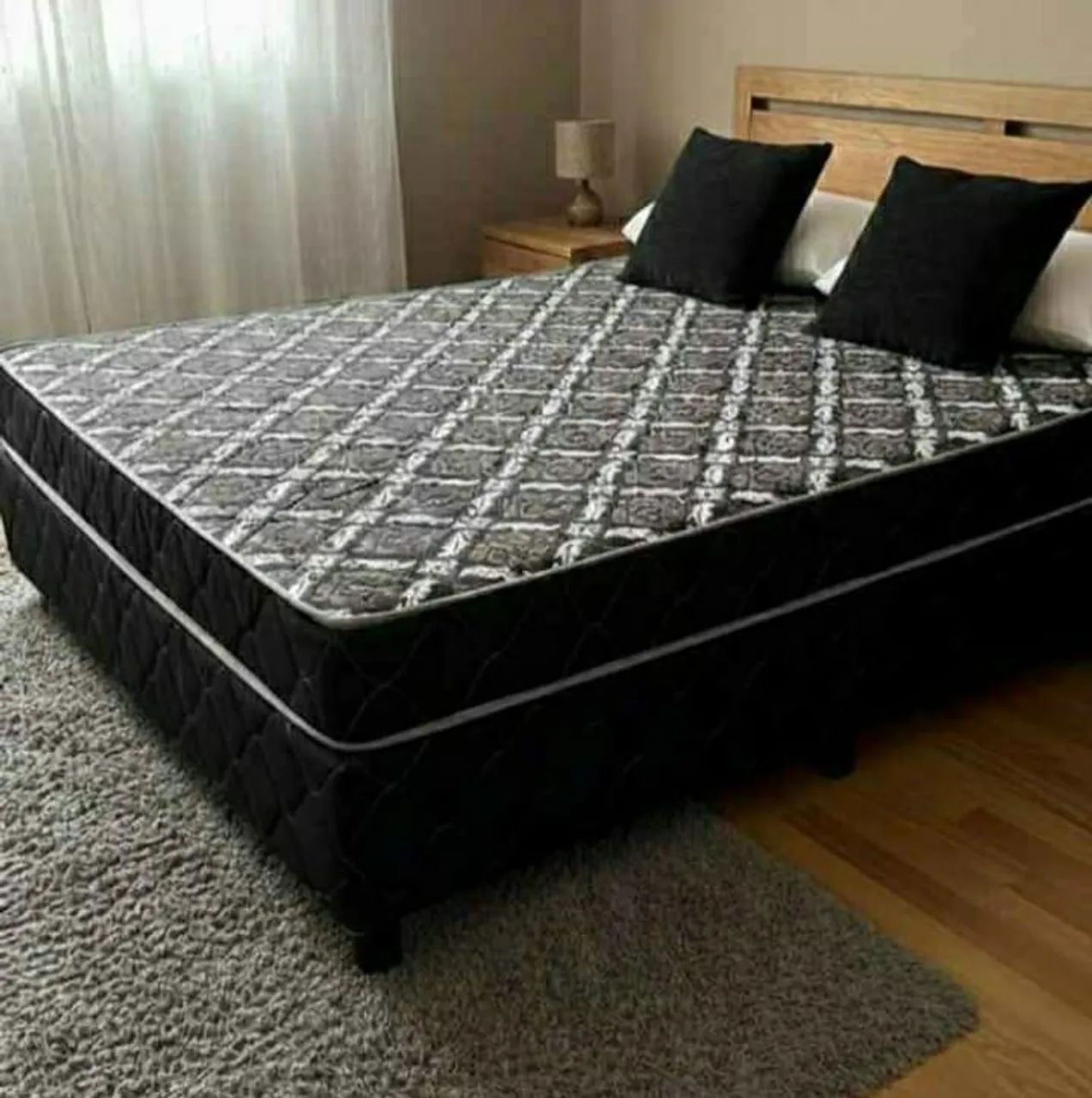 Cama casal box nova direto de fabrica 