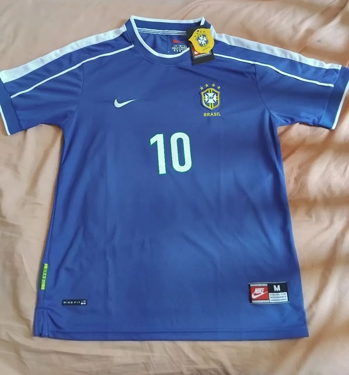 Camisa Brasil 98 seleção brasileira 1998