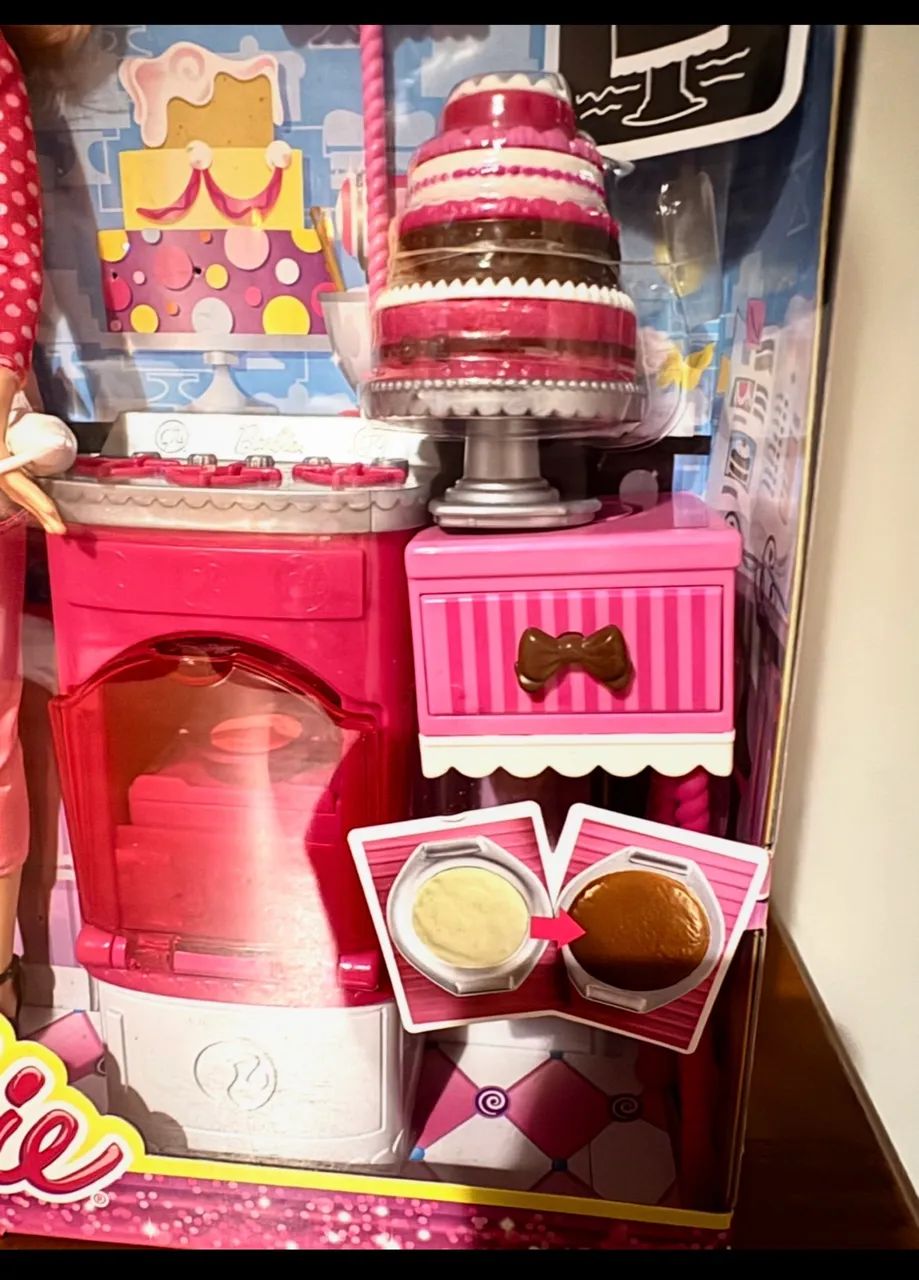 Boneca Barbie profissões Cake Barber - Foto 5