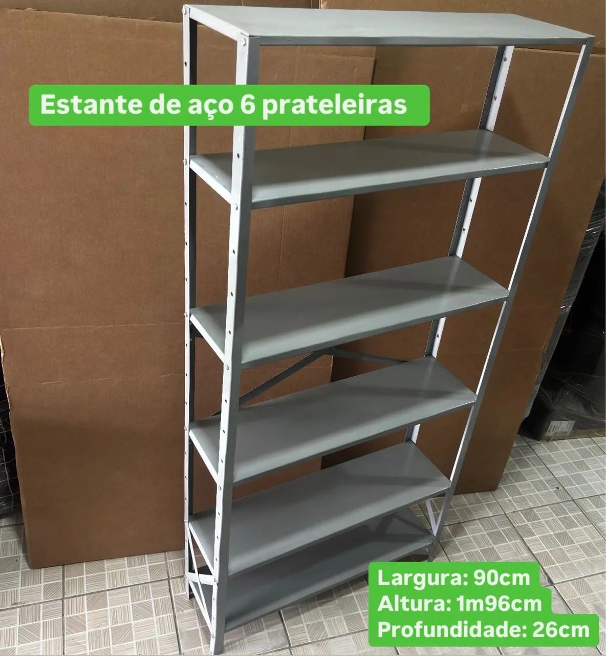 Estante de aço 