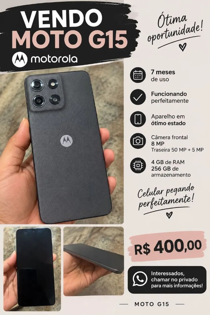 MOTOROLA MOTO G15