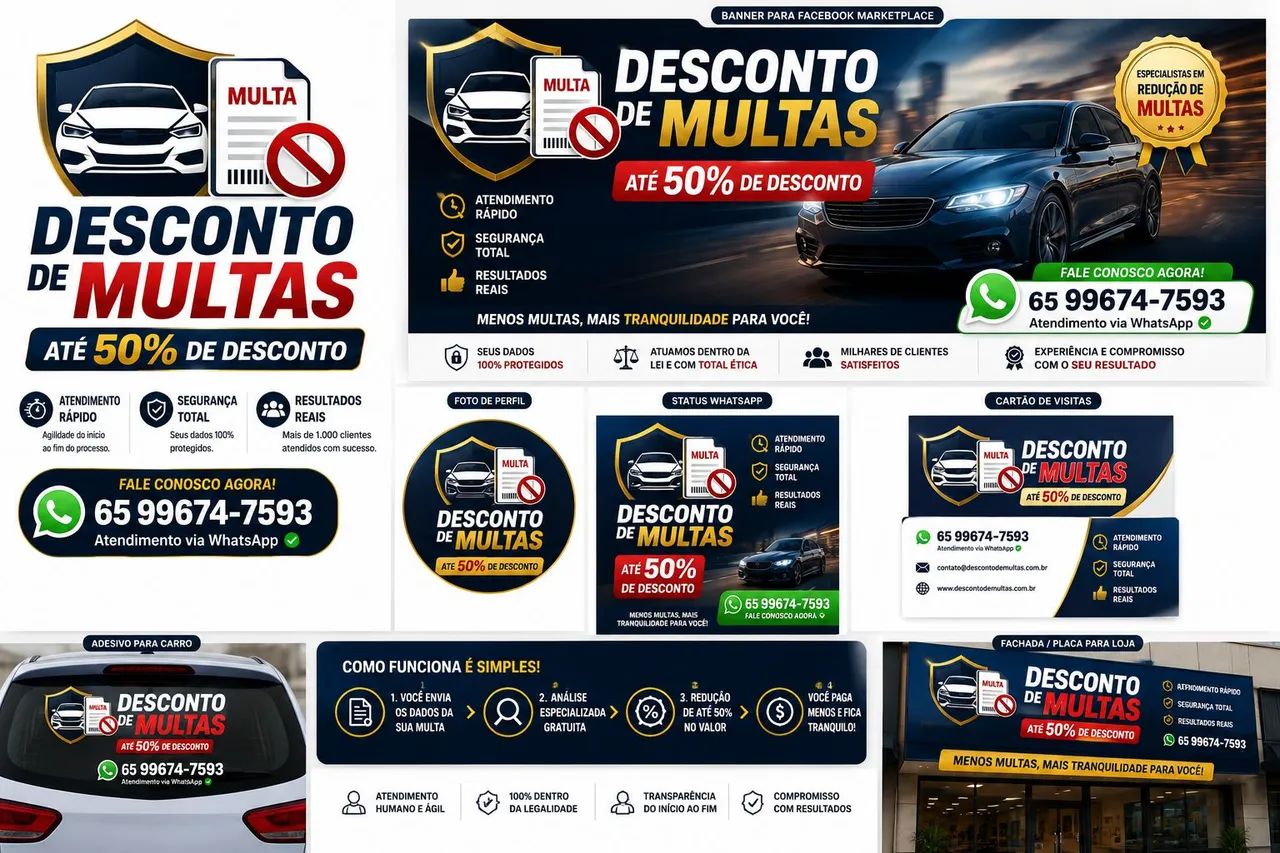 ? Redução de Multas - Até 50% de Desconto | Consulte Agora<br>