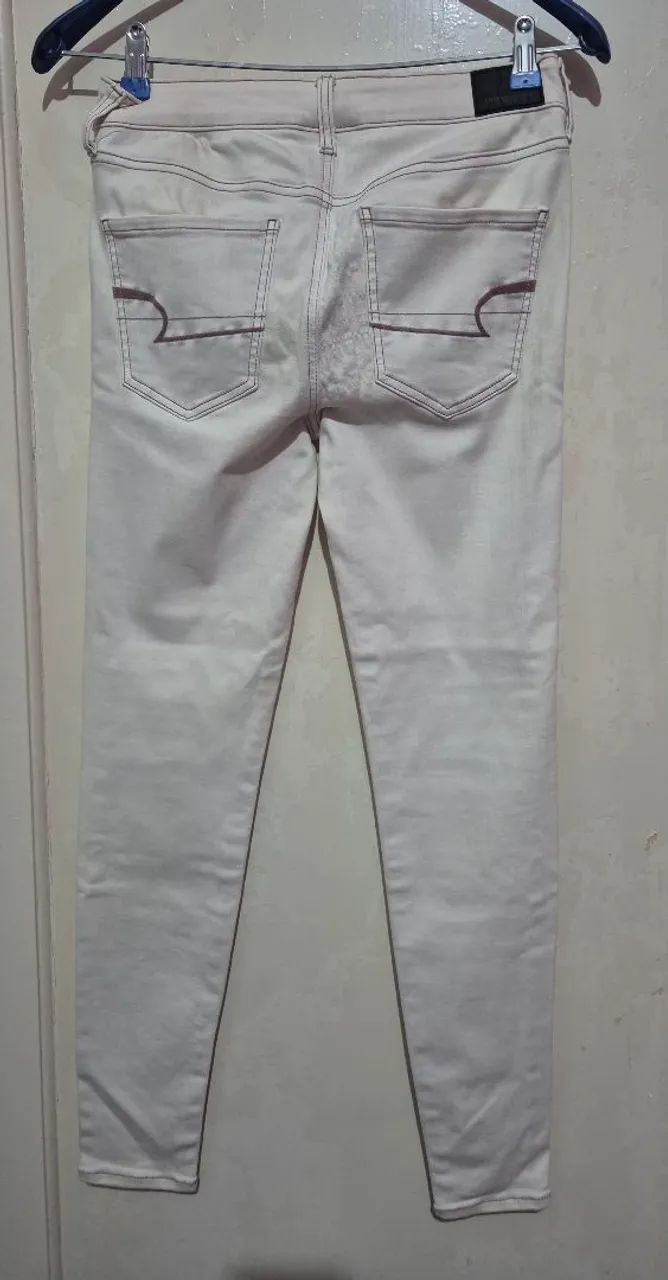 Calça jeans clara American Eagle - Foto 2