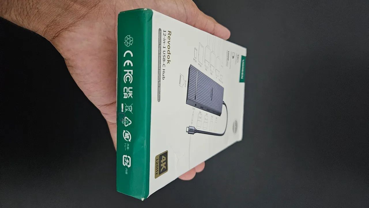Hub Ugreen 12 em 1 - 4K 120hz - Foto 2