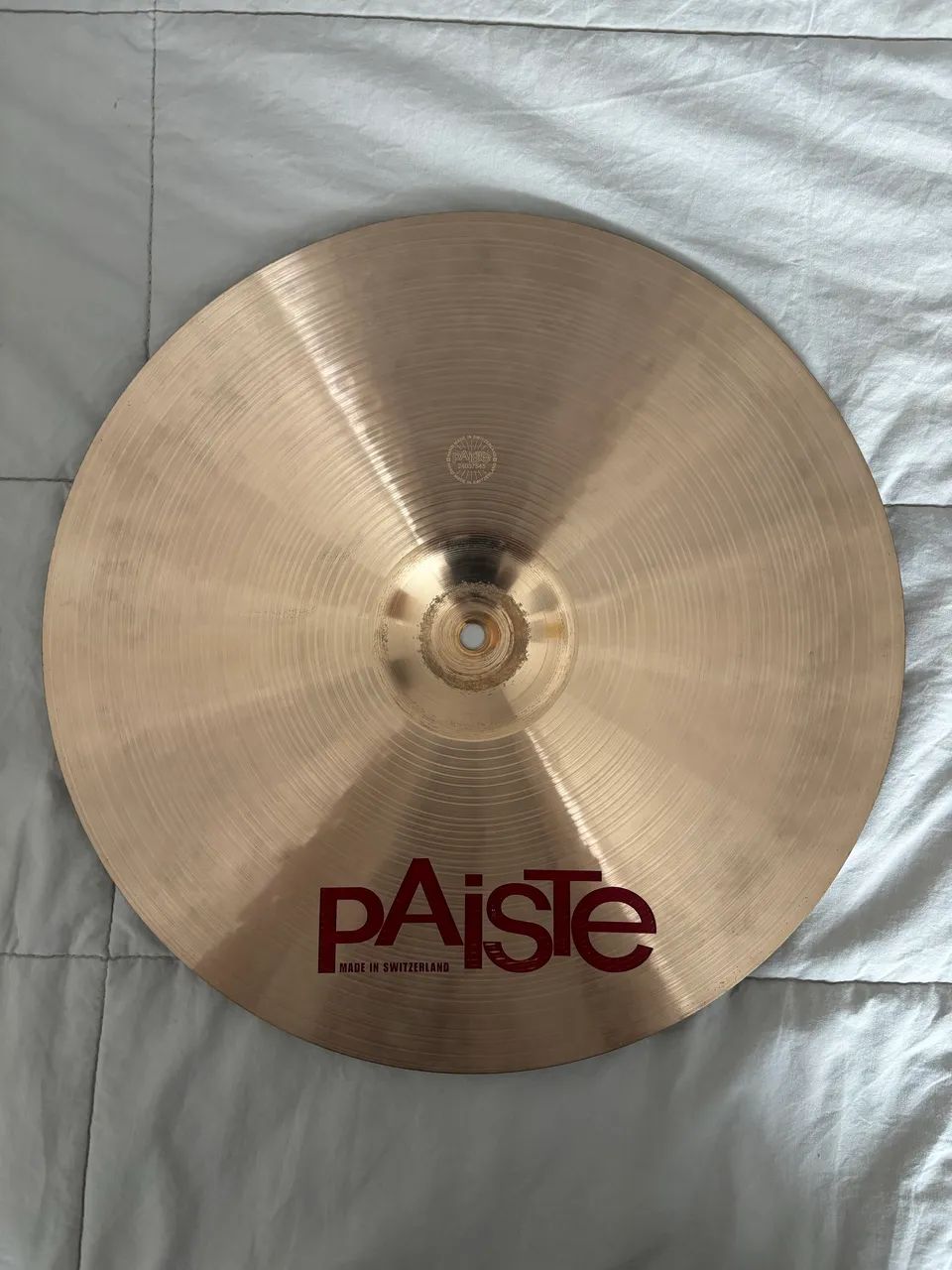 Prato Bateria Paiste PST7 Thin Crash 16 - Seminovo / Excelente Estado - Foto 2
