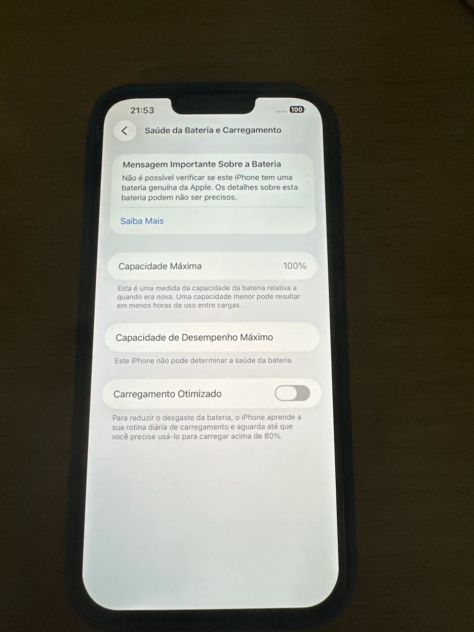 iPhone 13 Promax 128gb cinza grafite usado - Foto 3
