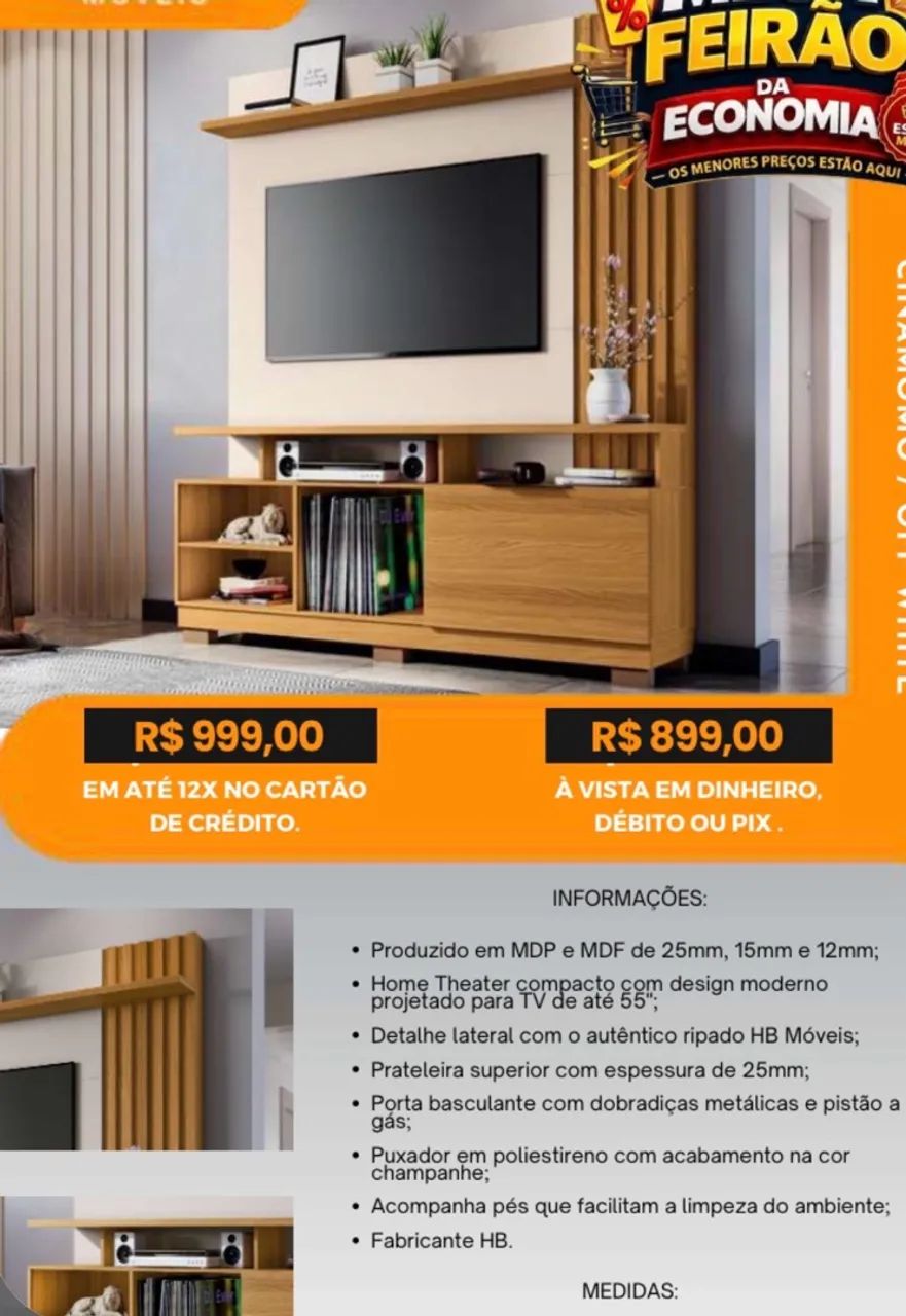 Rack pra Sala - Foto 2