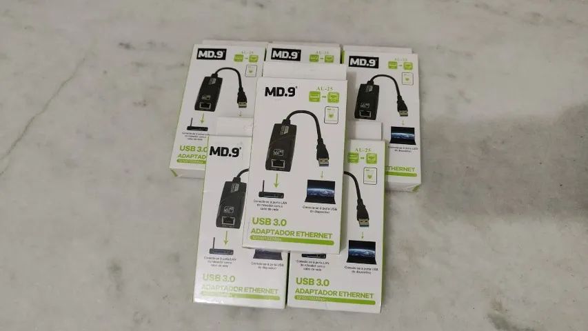 Adaptador USB Para placa de Rede RJ45 até 300megabit - Foto 5