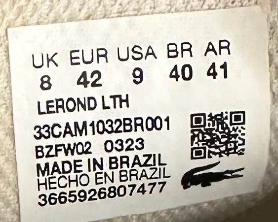 Tênis Lacoste Branco - Original - Foto 5