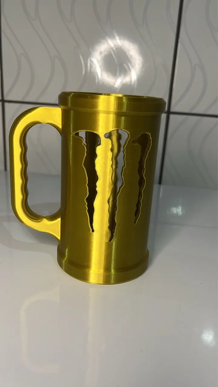 Impressão 3D Copo Monster
