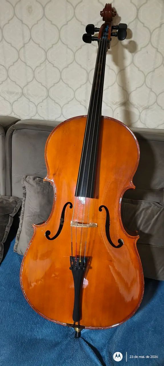 Violoncelo 3/4 barbada!!! R$ 1.250,00 - Foto 3