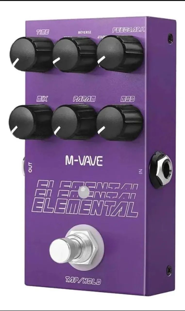 Pedal de guitarra Delay elemental mvave - Foto 5