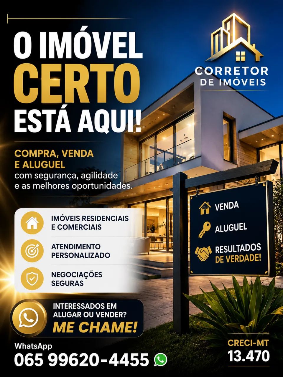 Corretor de Imóveis | Compra, Venda e Aluguel