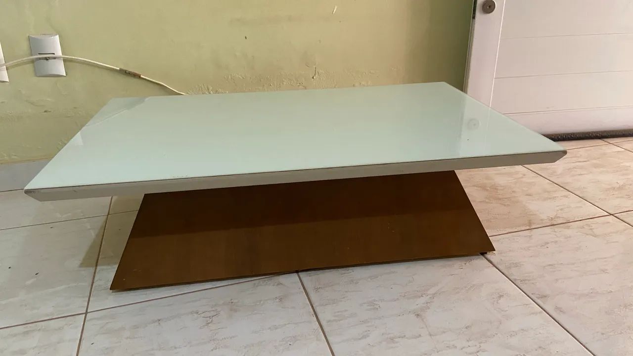 Mesa de centro tampo de vidro  - Foto 2