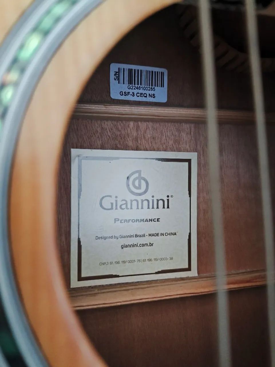 Violão Gianini  - Foto 3