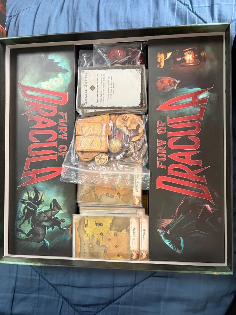 jogo de tabuleiro raro Fury of Dracula - Foto 5