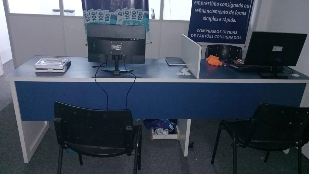 Mesa para escritório / Atendimento duplo - Foto 3