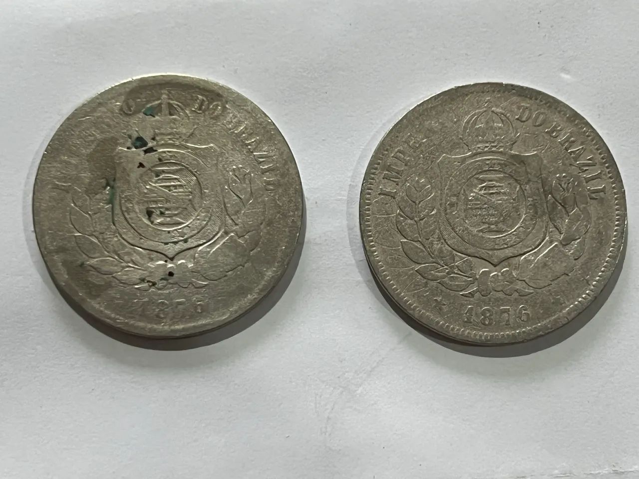 200 RÉIS escassa ano 1876 - Foto 2