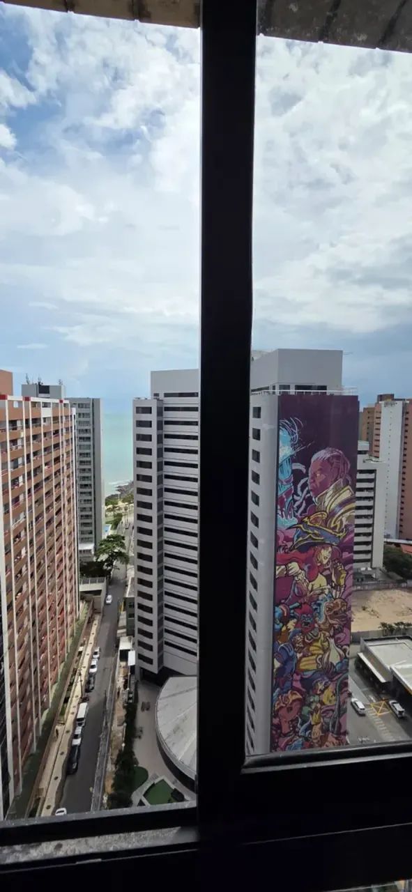Flat no Meireles, vista mar - Foto 2