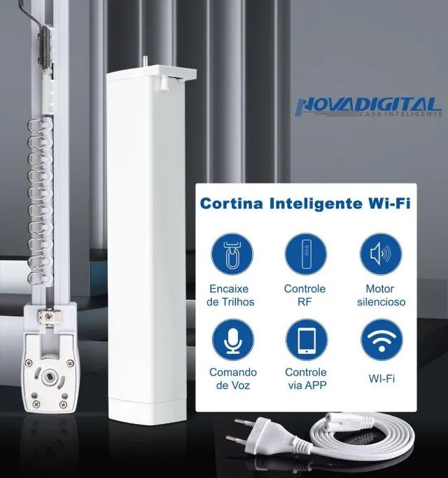 Kit Cortina Inteligente Wifi