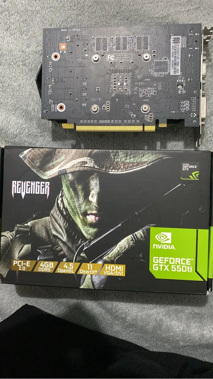 Placa de video Gtx 550Ti 4gb - Foto 2