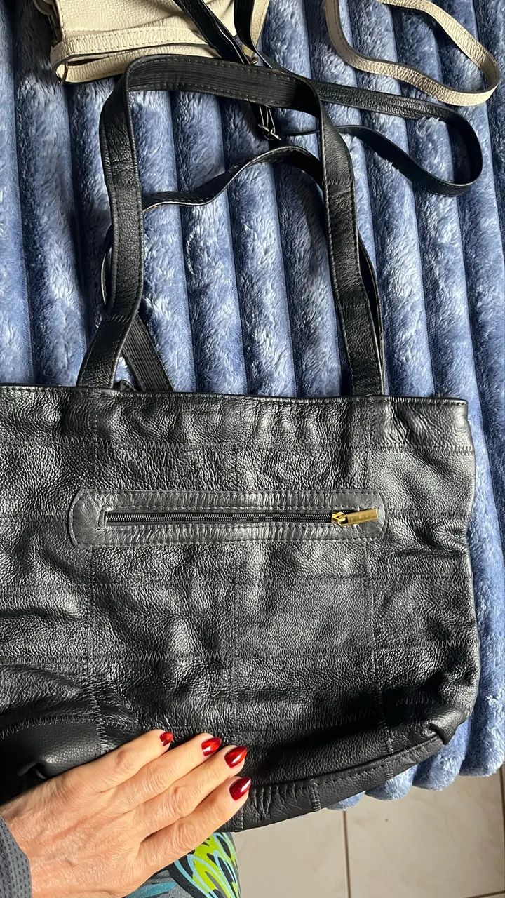 Bolsa ombro preta - Foto 3