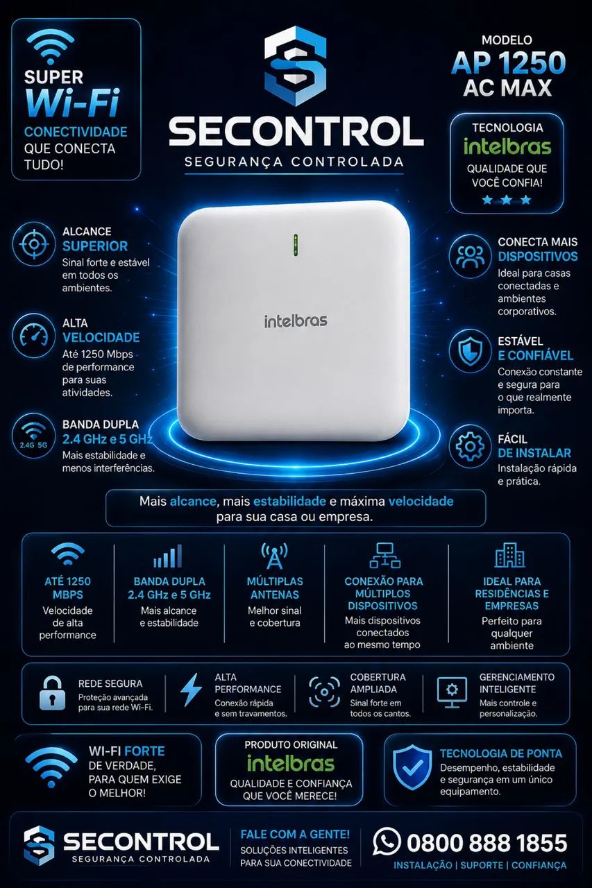 Roteador com super Wi-Fi,  instalado e configurado  - Foto 2