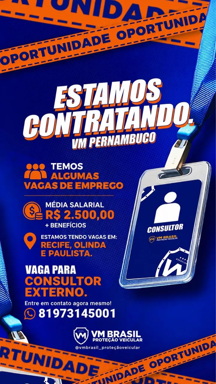VAGA DE EMPREGO 
