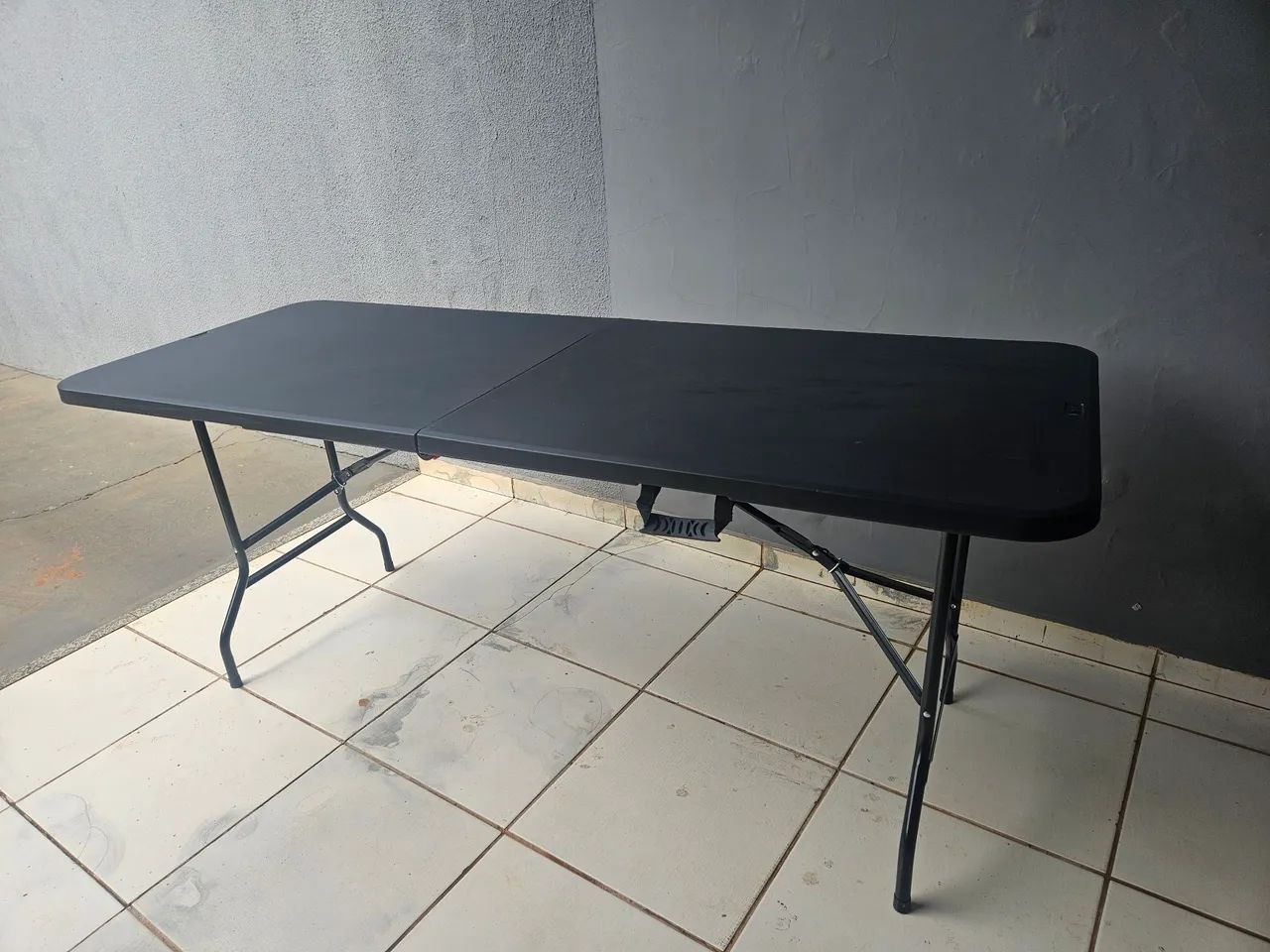 Mesa dobrável 1,80 metros  - Foto 4