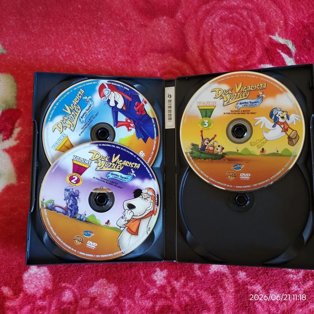 DVD DICK VIGARISTA E MUTTLEY - 3 Discos - Foto 3