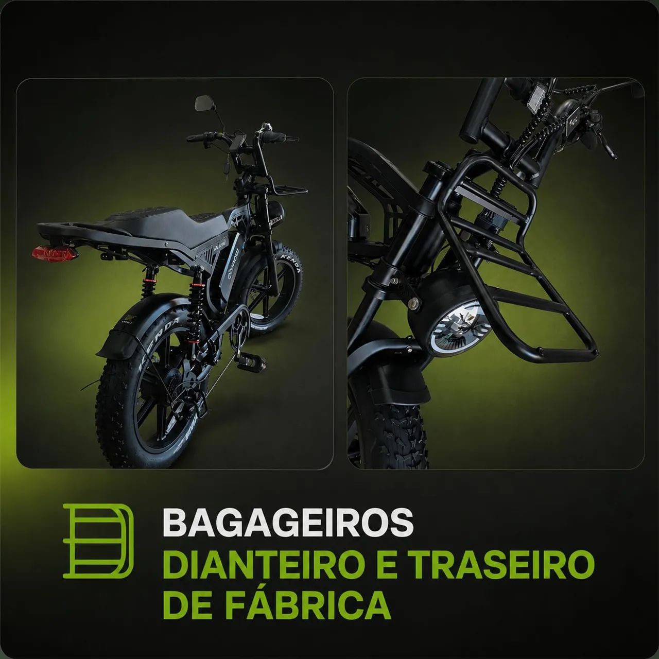 Bicicleta elétrica X50 Action  - Foto 4