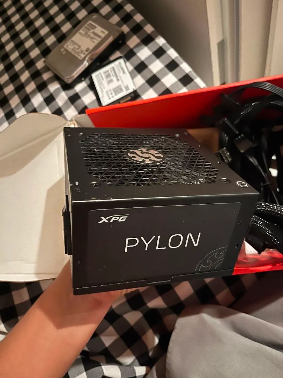 FONTE XPG PYLON 650w 80 PLUS BRONZE - Foto 4