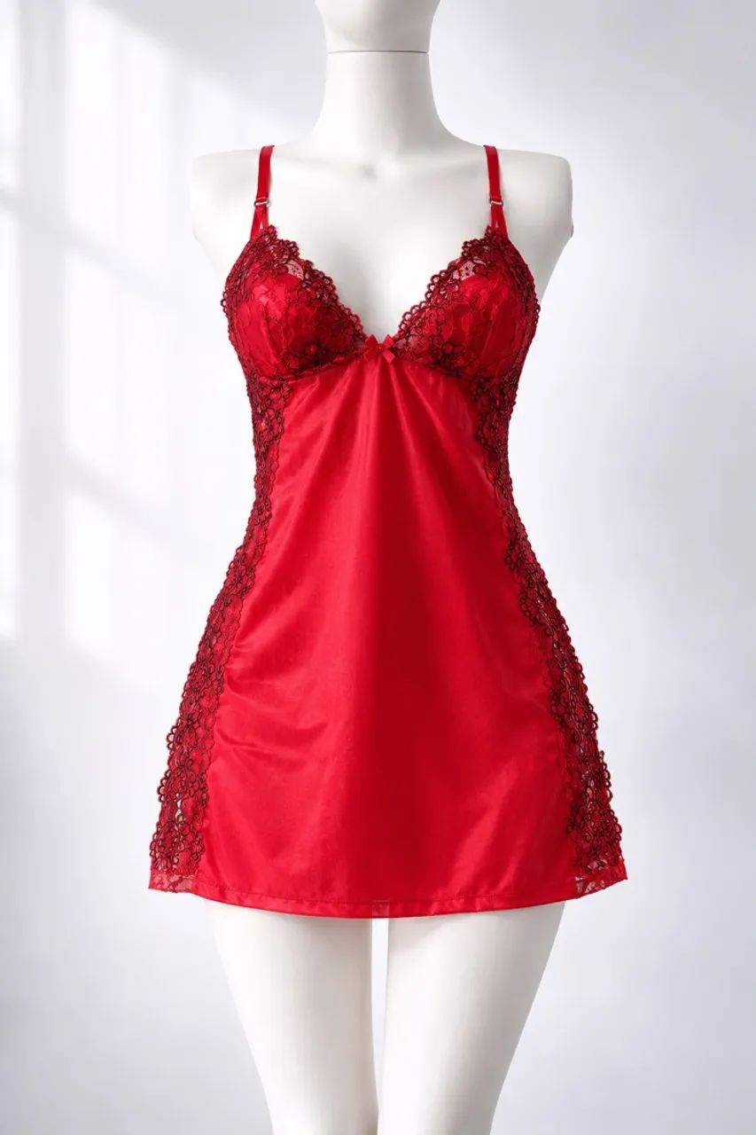 Baby-doll de seda - Foto 5