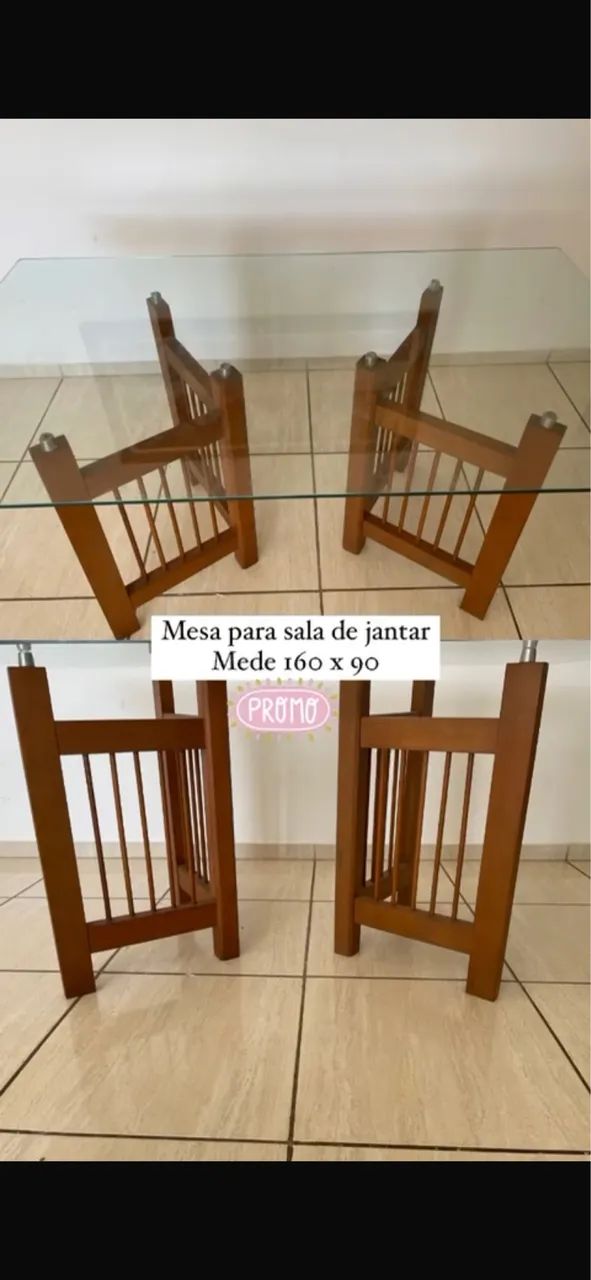 Mesa em promoção 