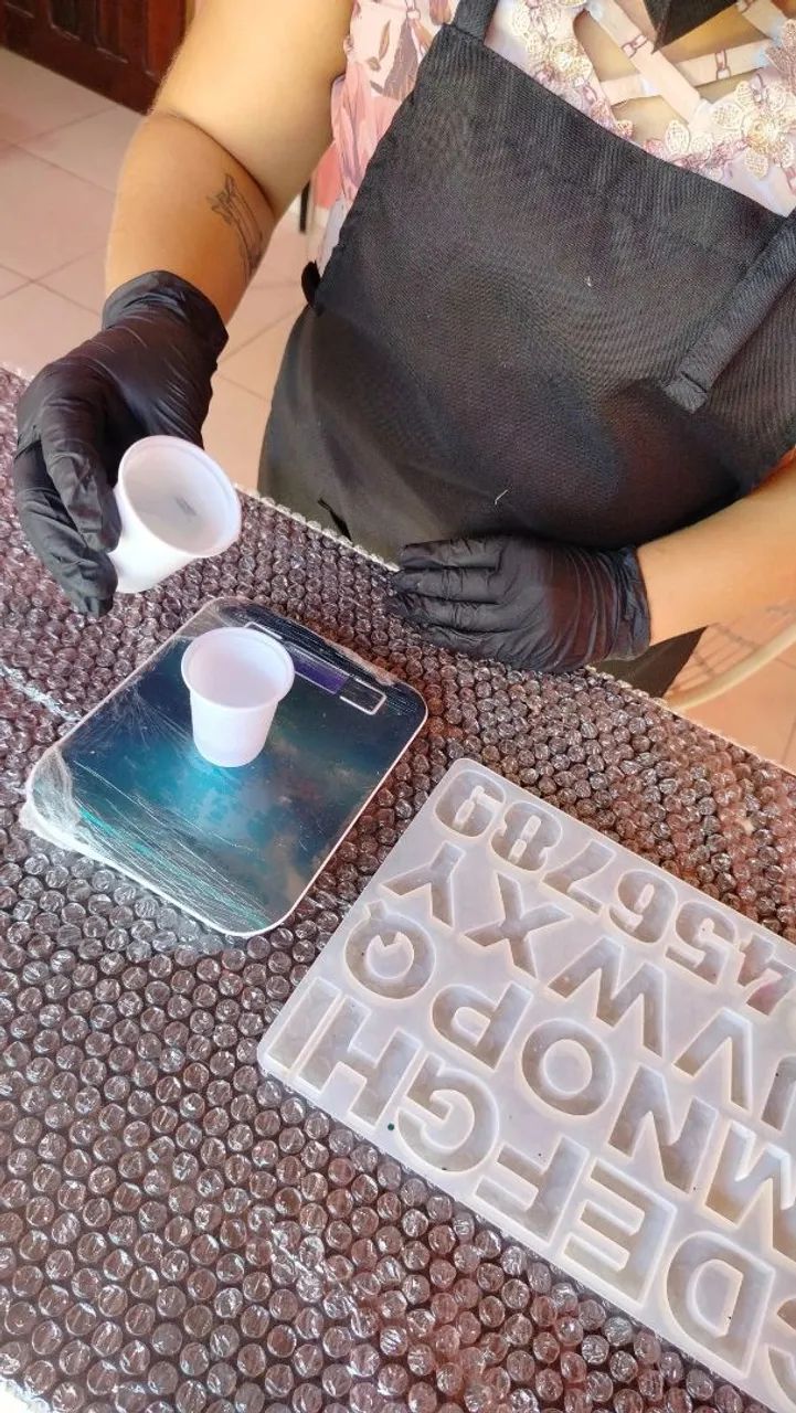 Curso presencial artesanato em resina  - Foto 4