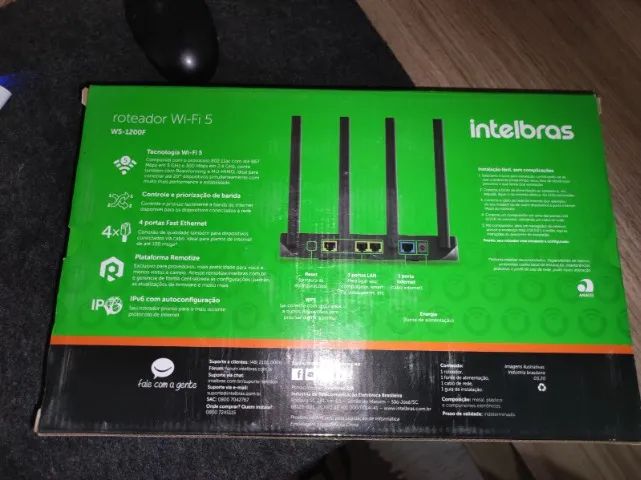 roteador intelbras w5-1200f - Foto 2