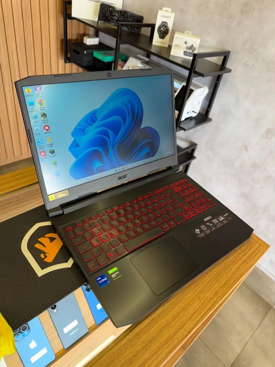 Acer Nitro 5 i7 11th Gtx 1650 + conservado - Foto 2