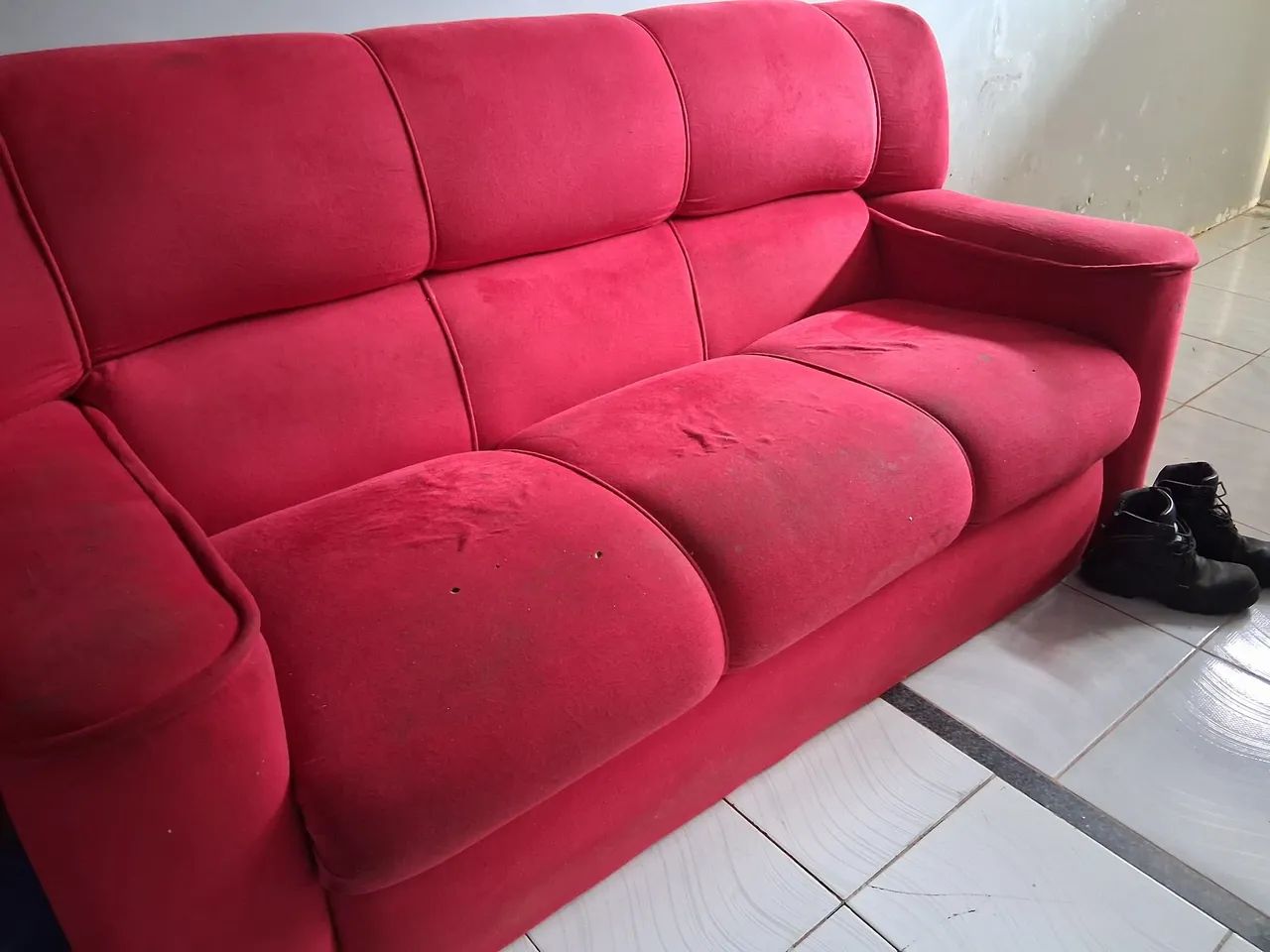 Sofá vermelho  - Foto 4