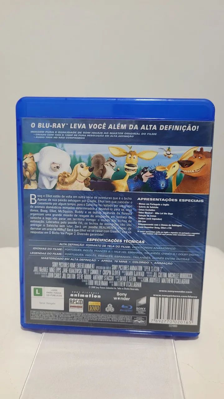 DVD BLU-RAY O BICHO VAI PEGAR 2 - Foto 3